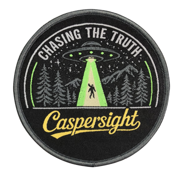 OFFICIAL CASPERSIGHT – CHASING THE TRUTH WOVEN PATCH