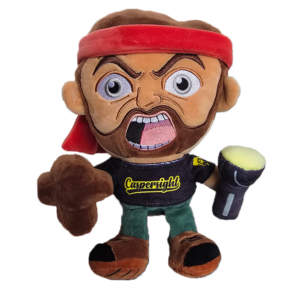 Caspersight Rambo'd Plushie